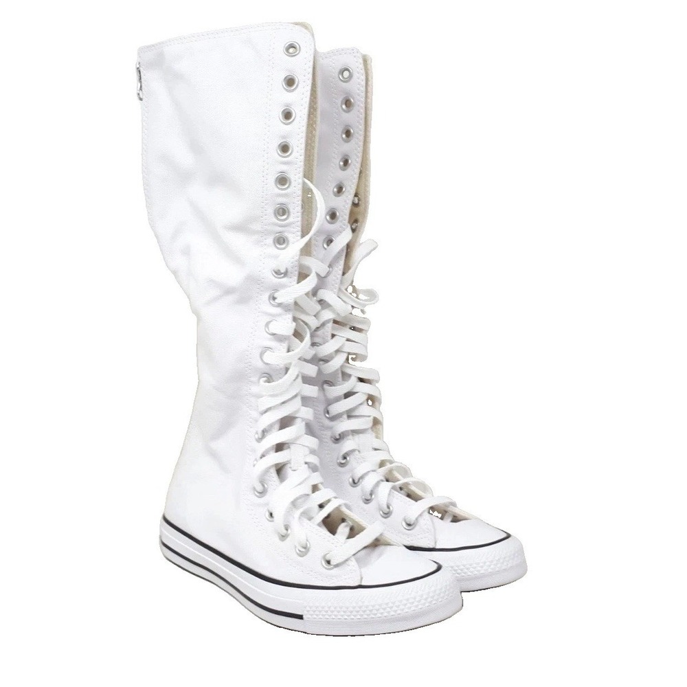 Converse Chuck Taylor All Star XX-Hi Sneaker Knee-High White Women Size 9.5